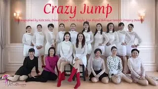 Crazy Jump line dance | Kate Sala | Daniel Trepat | Tina Argyle |Jose Miguel | Gregory Danvoie