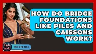 How Do Bridge Foundations Like Piles And Caissons Work? - Firsts of the World