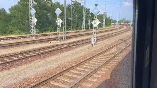 Mitfahrt im EuroCity von Frankfurt (Oder) bis Rzepin [Grenzfahrt]