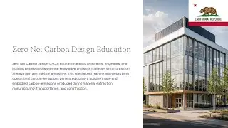 What Is Zero Net Carbon Design? ZNCD Education Requirements for Architects