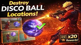 How To Destroy Disco Ball 20 Times In Free Fire | Destroy Disco Ball location Free Fire