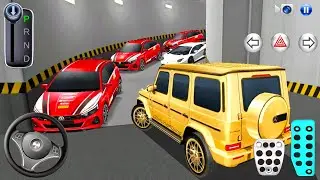New Mercedes car Stuck in Parking Garage - 3D Driving Class 2026 - 3D Driving Class - Car Game