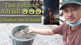 Taal Volcano Eruption Ash Fall