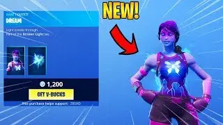 TRYING THE COLORBLIND OPTION AND USING THE NEW SKIN(DREAM): IN FORTNITE BR
