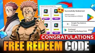 FREE REDEEM CODES INSTANT 🥳 | 800 REDEEM CODE FREE | HOW TO GET GOOGLE PLAY STORE REDEEM CODES FREE
