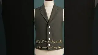 Easy To Make Blazer Like Waistcoat Easy Cutting ✂ #viralshort #shorts #jacket #fashion #ytshorts