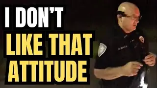 Cop Orders Passenger Out For Laughing | Cop Gets Ego Hurt By Passenger's Laughter.