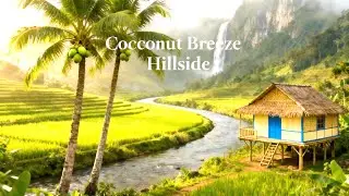Coconut Breeze Hillside &mdash; Nature Ambience for Calm Focus