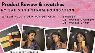 NY Bae 3 in 1 foundation  | My Thoughts and reviews | How to use it? | Is it worth to try?