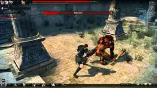Vindictus First solo boss battle