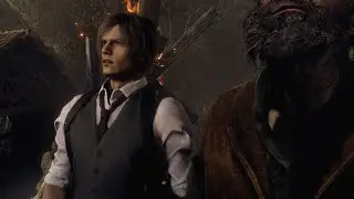 #ResidentEvil4 Remake (Demo) - Noir Leon outfit mod