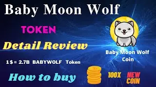 Baby Moon Wolf Token Review in Details and how to buy | Baby Moon Wolf Coin | Crypto 💰 Currency