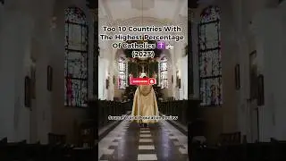 Countries With The Highest Catholic Percentages #top10 #catholic #religion #catholicism