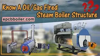 Oil Gas Fired Boiler Structure Decomposition Diagram