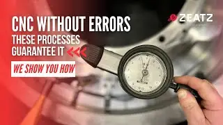 Maximum precision in CNC: Encoder centering and scraping explained | Zeatz