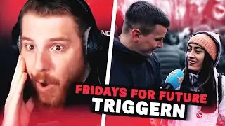 Unge REAGIERT auf Aaron TRIGGERT bei Fridays for Future 🌿 ungespielt Reaktion