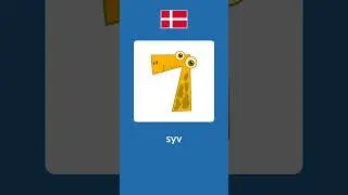 Danish Numbers 1-10