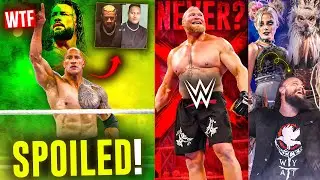 'YOU MISSED THIS😱' Rock COMING For Roman SPOILED! | Brock Lesnar NEVER COMING? Alexa Bliss| WWE News