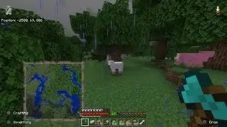 Accidentally slaying the sheep god in minecraft
