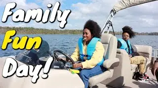 She's Driving A Boat | Family Fun Day!