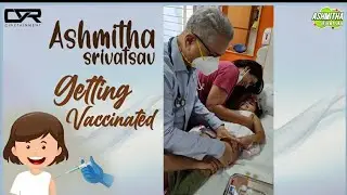 vaccination time 👼!! #ashmithasrivatsav #4yearsold #storytime