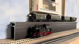Spur H0 DC Roco 43371 Dampflok BR 80 034 der DB mit DSS in OVP mit Rauchgenerator 