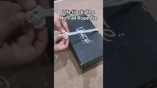 Life Hack: The No-Fail Rope Tie | #knot #rope #shortvideo #diy