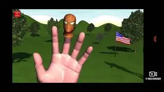 Spiderman - Wonder Woman Dance Finger Family 3D (Reuploaded)