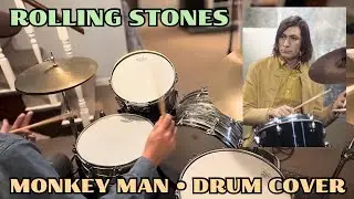Happy Birthday Charlie Watts! &bull; Rolling Stones &ldquo;Monkey Man&rdquo; &bull; Drum Cover