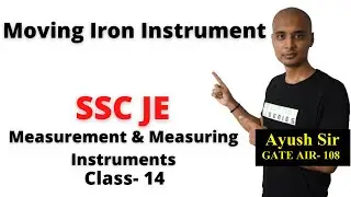 Moving Iron Instrument in Hindi, Measurement & Measuring Instruments Class- 14