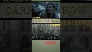 Carnival Row Season 1 Trailer vs Season 2 Trailer #carnivalrow #shorts