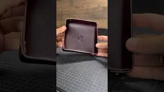 Making leather tray for EDC stuff🔪🔑🎧