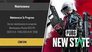 PUBG : New State Maintenance