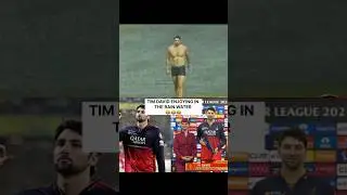 Tim david swimming in the rain water // ipl 2025 // Ipl memes Telugu // funny memes cricket