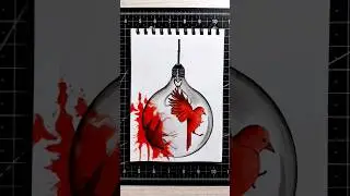 Let freedom ring ✨️ #art #drawing #painting #creativity #shorts