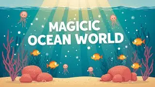 Волшебный подводный мир мультфильмов 🌊✨ | Расслабляющее анимационное фэнтези о океане для детей