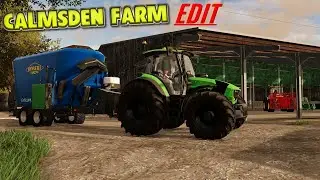 #fs22  Fresh save on Calmsden Farm  EDIT  (pc)
