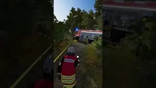 Emergency Call 112 - German Firefighters Fire Respond #firefighter #ambulance #emergency #simulator