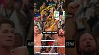 The BEST WWE Match of 2025! | John Cena Vs AJ Styles Highlights