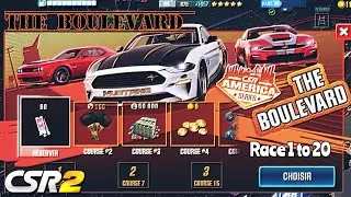 | CSR2 | The Boulevard (America Series) - Race 1 to 20 !!