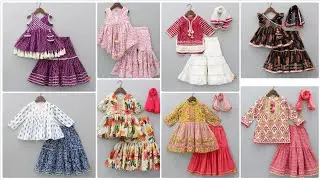 #baby girl dress Designs #2023 || trendy Baby sharara dress idea's || FN DesigN AND Tips