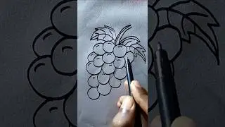 How To Draw  a Blue Berry Easily #drawing #art #easy #funny helicopter #drawingbird #shorts