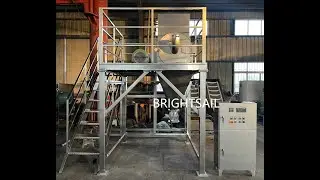 BSG-600 crystal sugar powder grinding machine with dust collector and platform