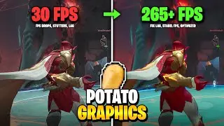 How To Get Potato Graphics in Marvel Rivals For Low-End PC! (FPS Boost)