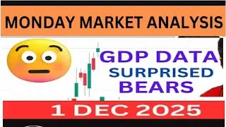 Nifty & Bank nifty prediction for tomorrow for monday | INDIA GDP @ 8.2 %