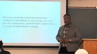 ABA: SYSTEM-WIDE ANALYSIS LECTURE WITH DR. ROSS