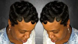 Fingerwaves on Short Hair