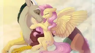 Fluttershy X Discord (request) | never be the same