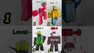 Drawing Roblox characters compilation #drawing #art #howtodraw #tutorial #roblox