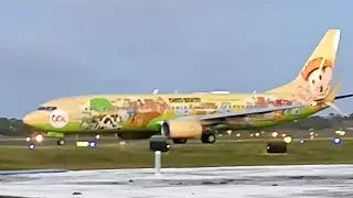 Pequeno Trecho da Decolagem da Azul, o Pouso do ATR Da Azul e a Decolagem do Chico Bento